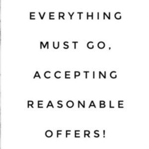 Clearing out my closet! Everything listed must go!